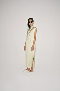 ROBE SATINÉE À BRANDEBOURGS ZW COLLECTION