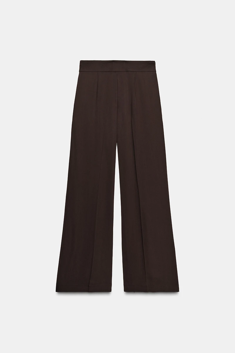 FLOWY PANTS WITH DARTS ZW COLLECTION
