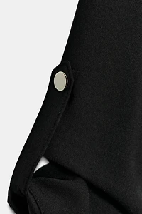 VESTE SAFARI MANCHES RETROUSSÉES