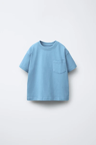 PLAIN POCKET T-SHIRT