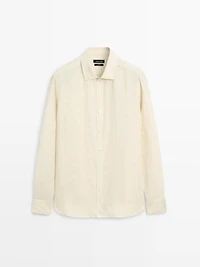 100% linen shirt