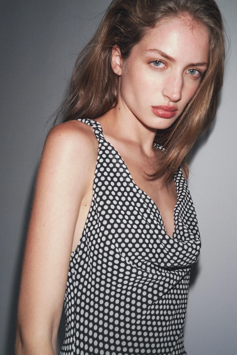 ROBE MIDI À POIS ZW COLLECTION