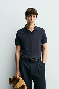 PIQUÉ TEXTURED POLO