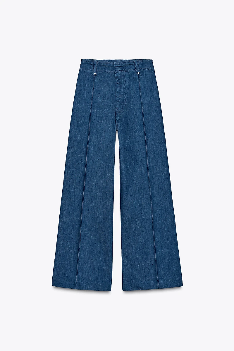 ZW COLLECTION HIGH WAIST WIDE LEG JEANS