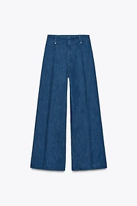 ZW COLLECTION HIGH WAIST WIDE LEG JEANS