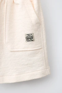 PLAIN CREPE SHORTS