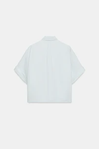 FLOWY SHORT SLEEVE SHIRT
