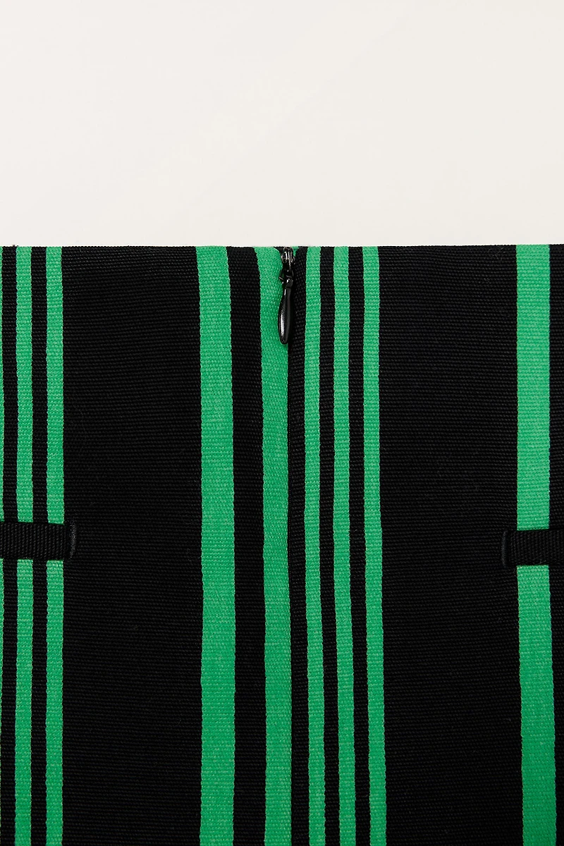STRIPED STRAIGHT SKIRT LIMITED EDITION