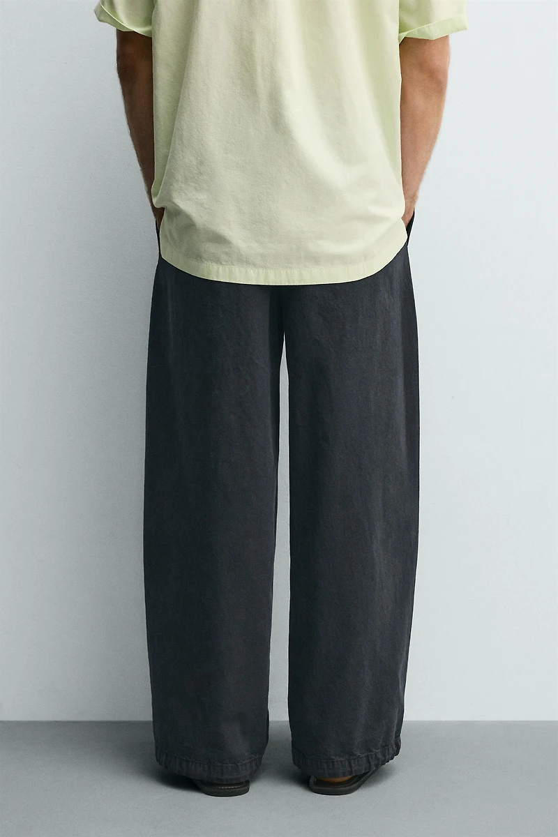 RELAXED FIT PARACHUTE PANTS