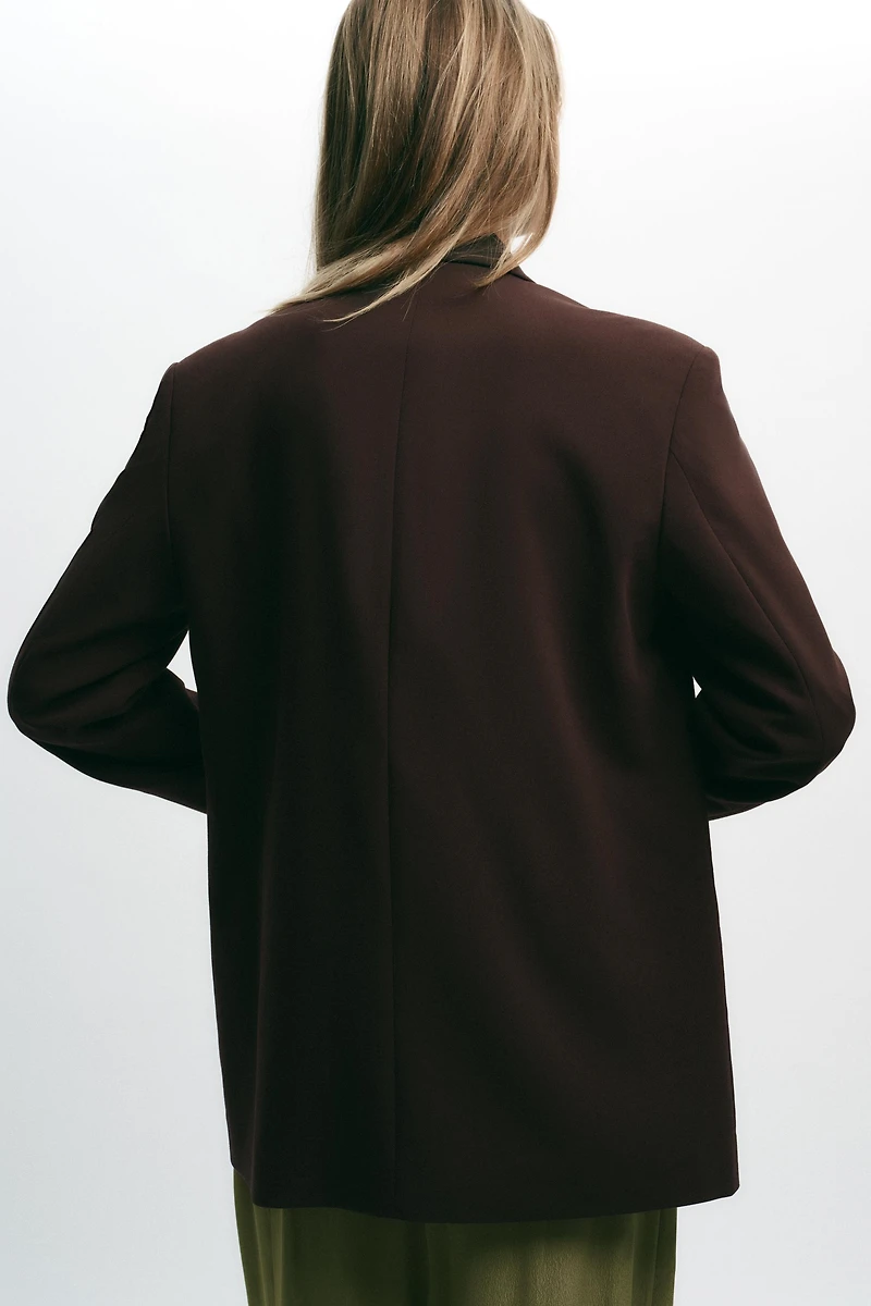 OVERSIZED DOUBLE-BREASTED BLAZER