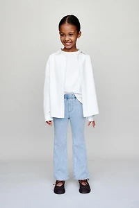 FLARE DENIM LEGGINGS