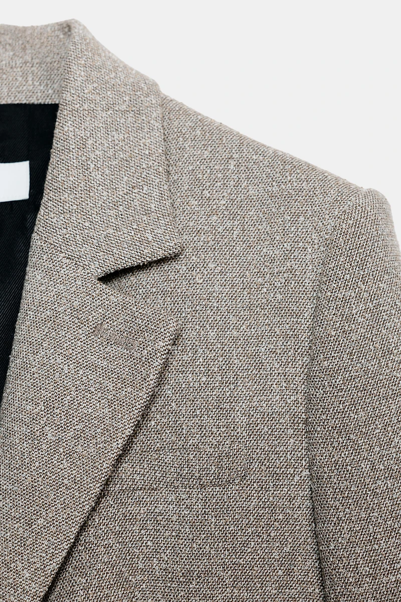 RUSTIC TEXTURED BLAZER