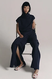 ZW COLLECTION LINEN SARONG TROUSERS