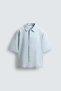 CHEMISE EN DENIM BRODÉ