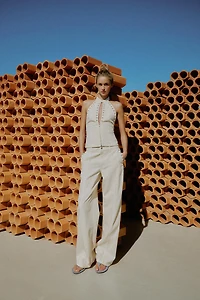 TOP HALTER ŒILLETS