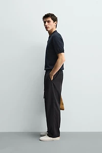 REGULAR FIT KNIT POLO SHIRT