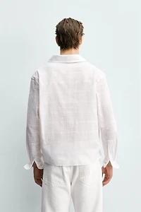 TEXTURED POLO SHIRT