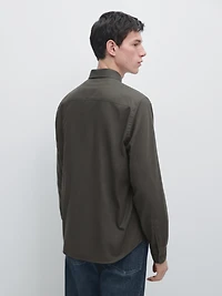 Regular fit cotton shirt