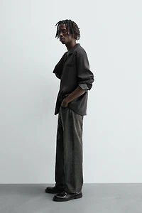 WASHED FLOWY SHIRT