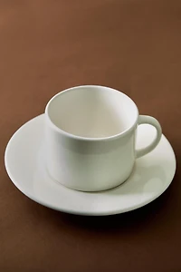 STONEWARE TEACUP