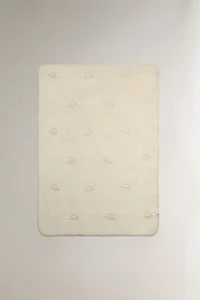 CHILDREN'S SPACESHIP FLEECE BLANKET