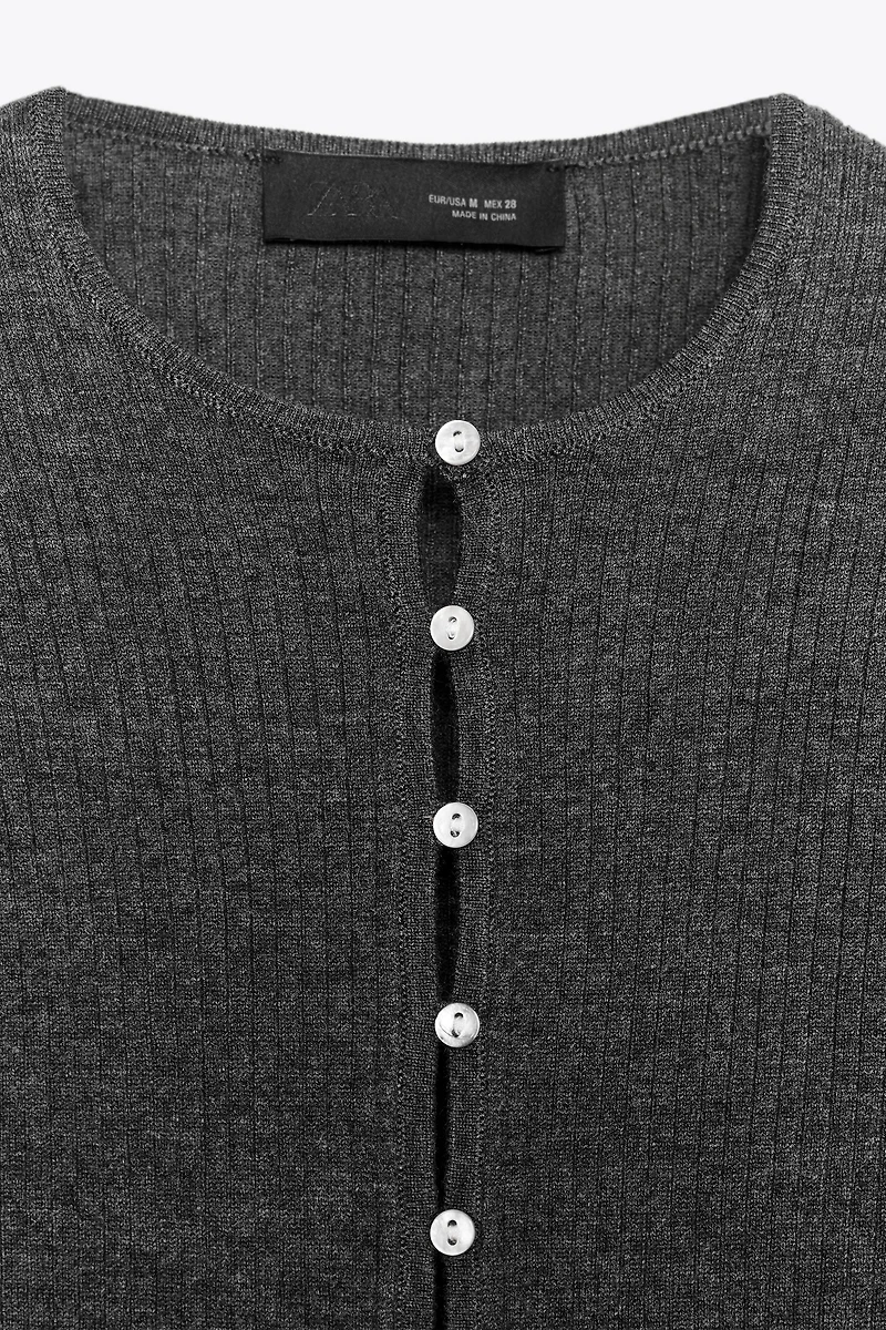 RIB KNIT SWEATER