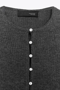 RIB KNIT SWEATER