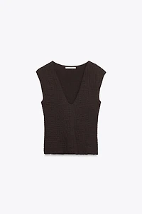 TEXTURED TOP