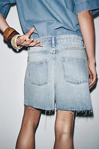 SHORT EN DENIM ZW COLLECTION TAILLE NORMALE
