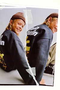 BANANA PRINT SWEATSHIRT