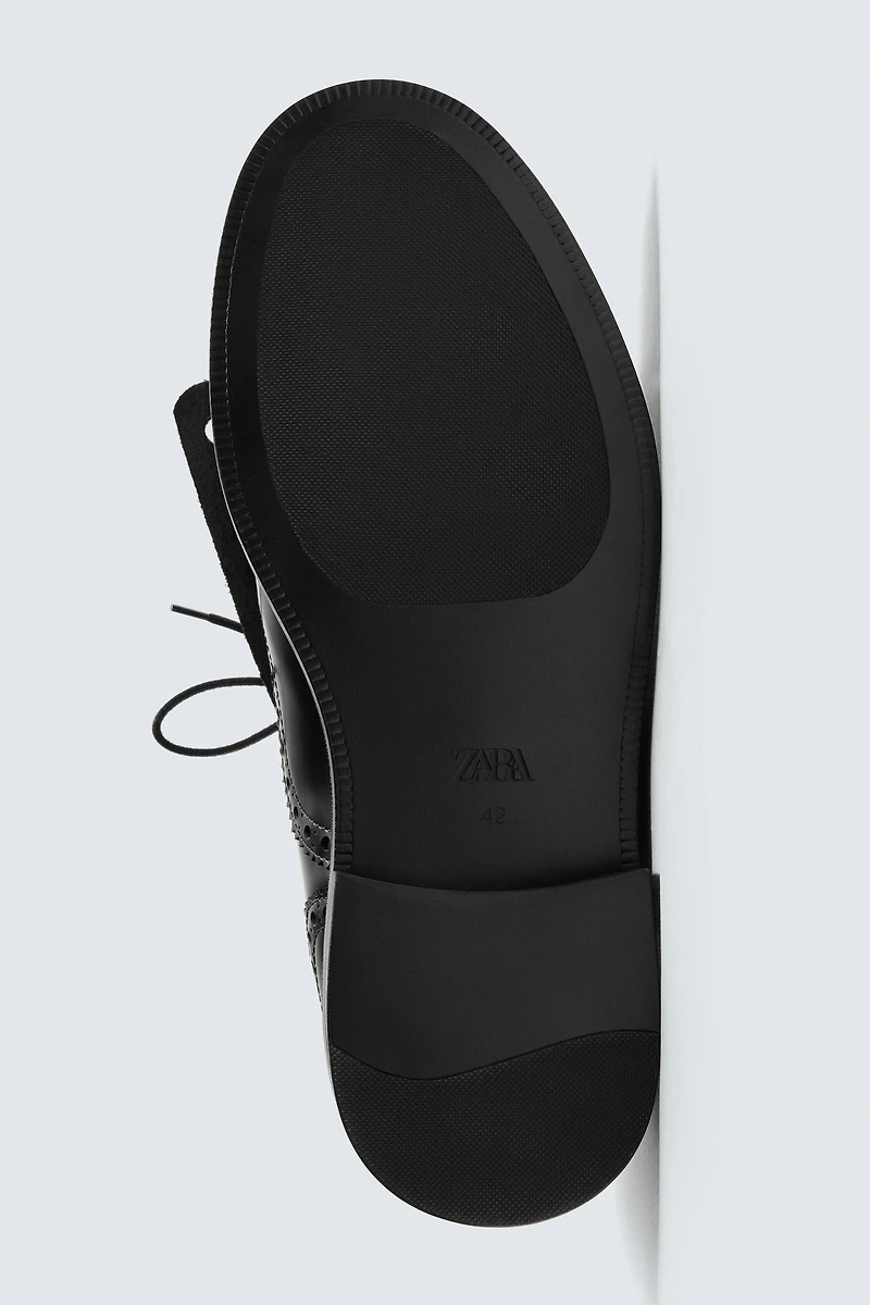 CHAUSSURES EN CUIR HARRY LAMBERT FOR ZARA X DISNEY