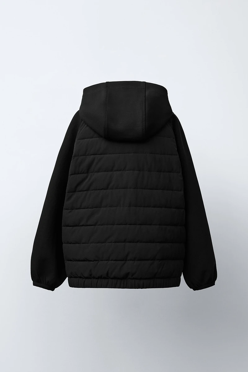 VESTE ULTRALÉGÈRE COMBINÉE EFFET NÉOPRÈNE