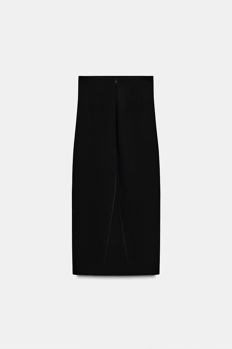 ZW COLLECTION SLIT PENCIL SKIRT
