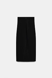ZW COLLECTION SLIT PENCIL SKIRT