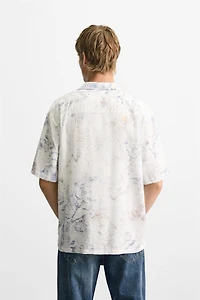 CHEMISE À IMPRIMÉ ABSTRAIT