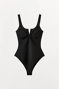 SCULPTING POLYAMIDE BLEND BODYSUIT