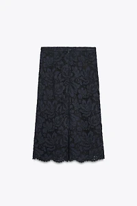ZW COLLECTION LACE MIDI SKIRT