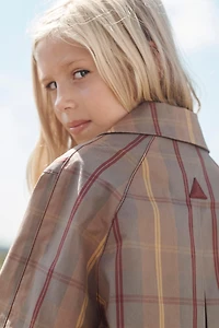 LIMITED EDITION PLAID WAXED COAT