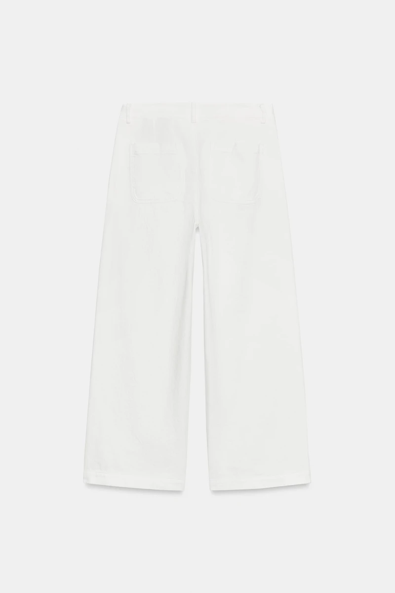 GOLD BUTTON CULOTTES