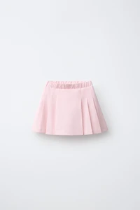 BOX PLEAT PIQUÉ SKORT