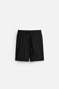GEOMETRIC JACQUARD SHORTS