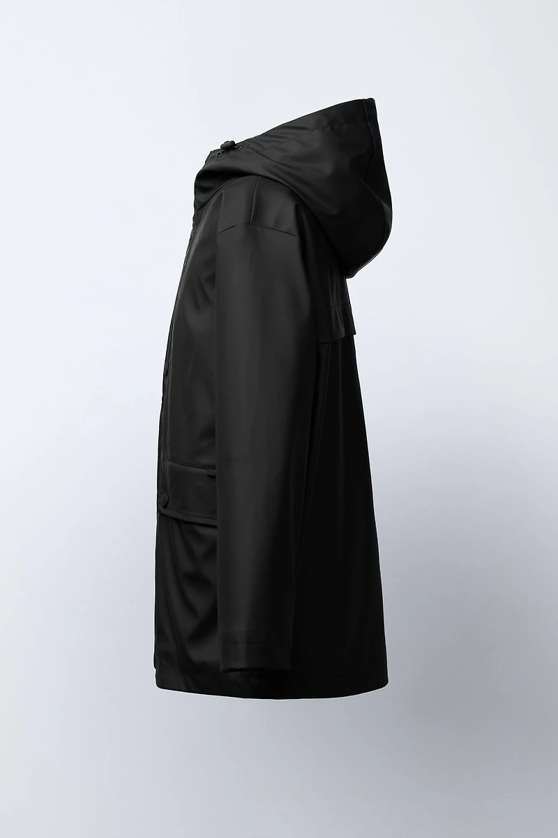 RUBBERIZED WATER REPELLENT PARKA