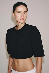ZW COLLECTION CROPPED BLAZER