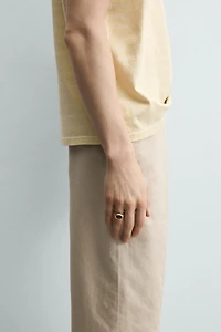 STONE SIGNET RING