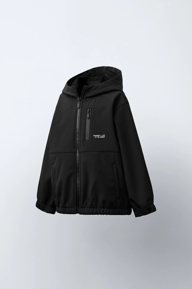 LINED HOODED JACKET