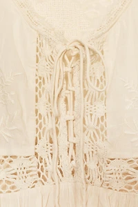 ZW COLLECTION EMBROIDERED ROMANTIC TOP