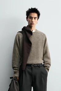 TEXTURED RELAXED FIT JUMPER