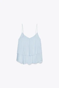 LACE TRIM CAMISOLE TOP