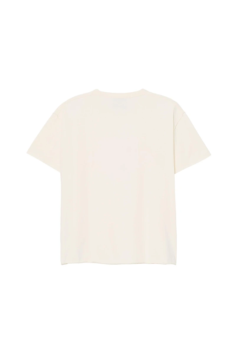 WASHED REVERSIBLE EFFECT T-SHIRT