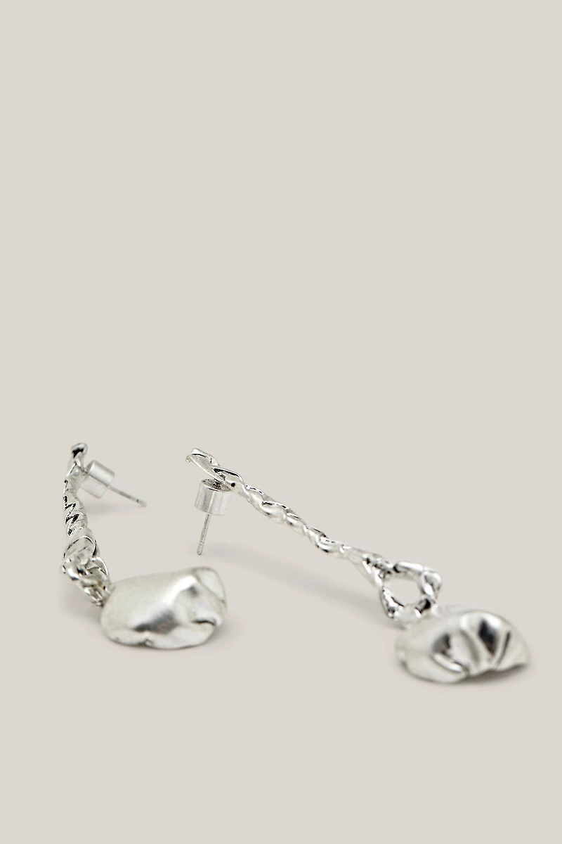 Braided dangle earrings - LIMITED EDITION